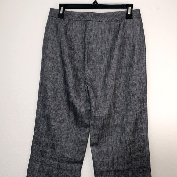 Lafayette 148 High Waist Blue Gray Light Wool Menswear Inspired Pants size 4 - Picture 9 of 9